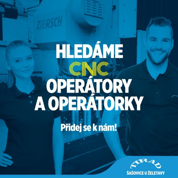 CNC OPERÁTOR a OPERÁTORKA CNC OPERÁTOR a OPERÁTORKA